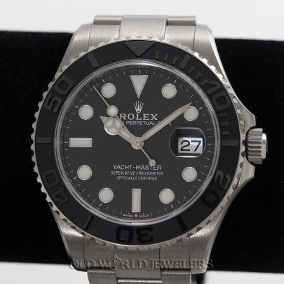 Rolex Yacht Master 42 Ref 226627 Titanium Black Dial